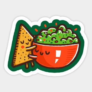 Guacamole and Chip Sticker